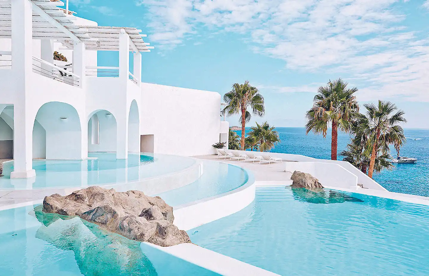 Mykonos Blu a Grecotel Resort to Live Pool