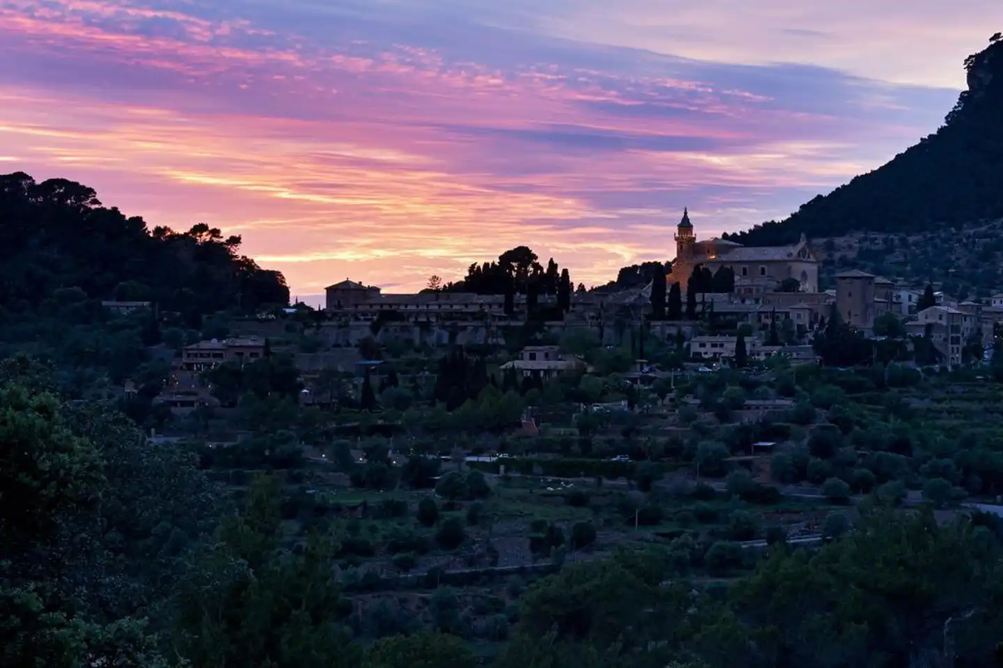 Finca Mirabó de Valldemossa Landschaft