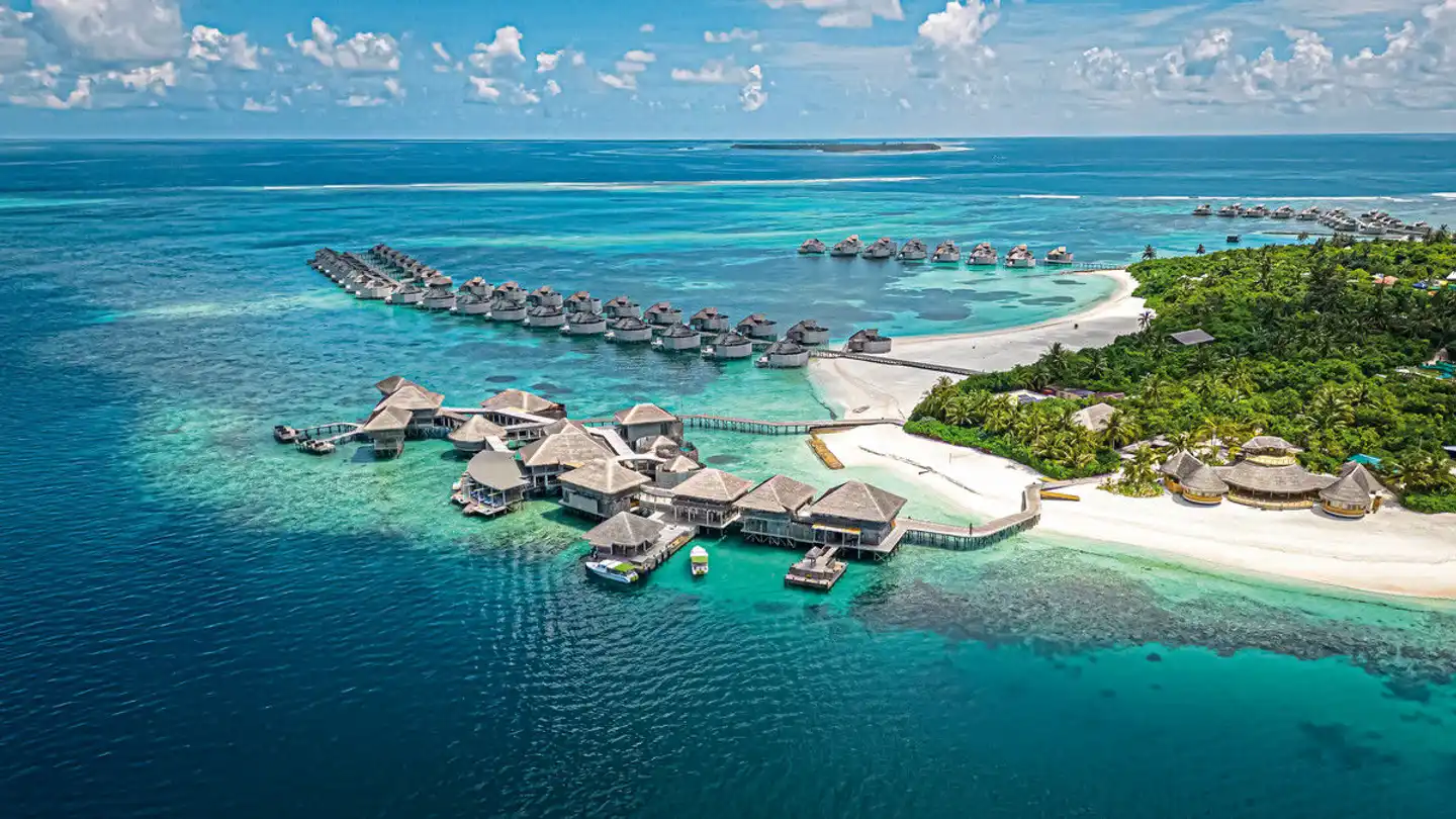 Six Senses Laamu Aussenansicht