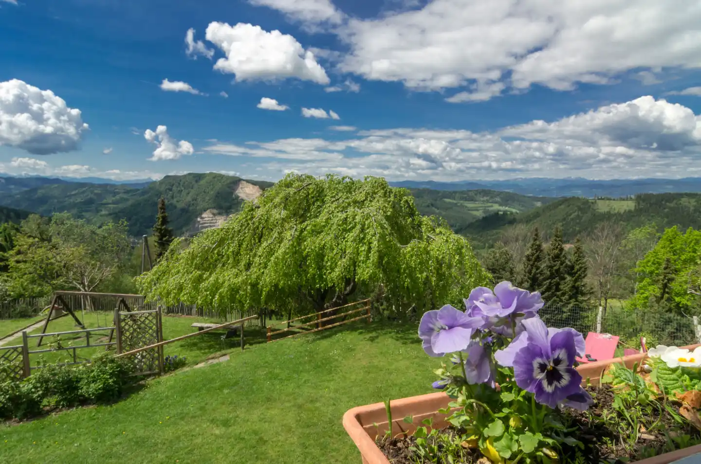 Biolandhaus Arche Landschaft