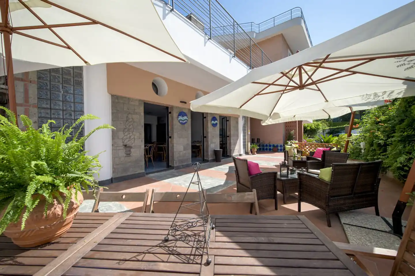 Eden Bleu Terrasse