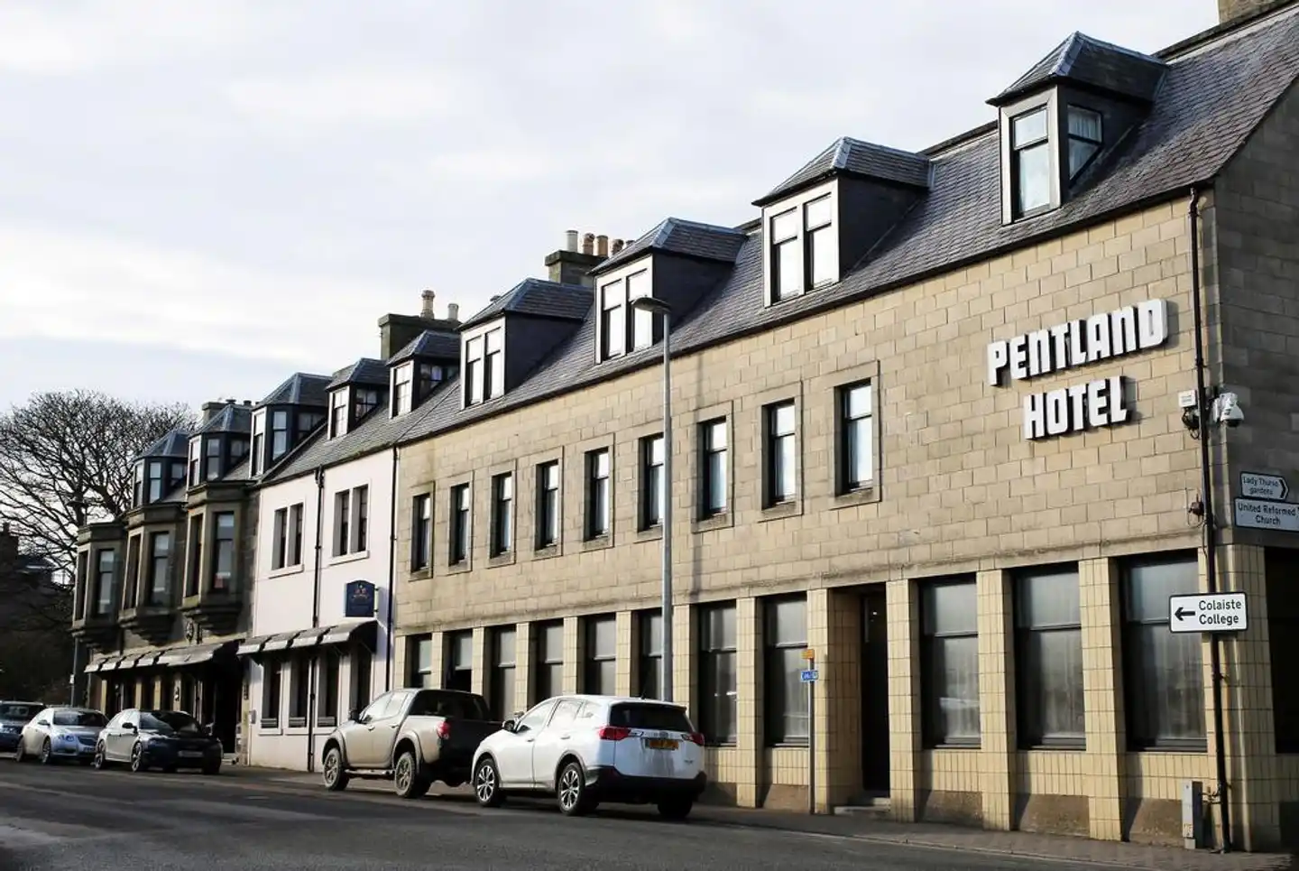 Pentland Hotel Aussenansicht