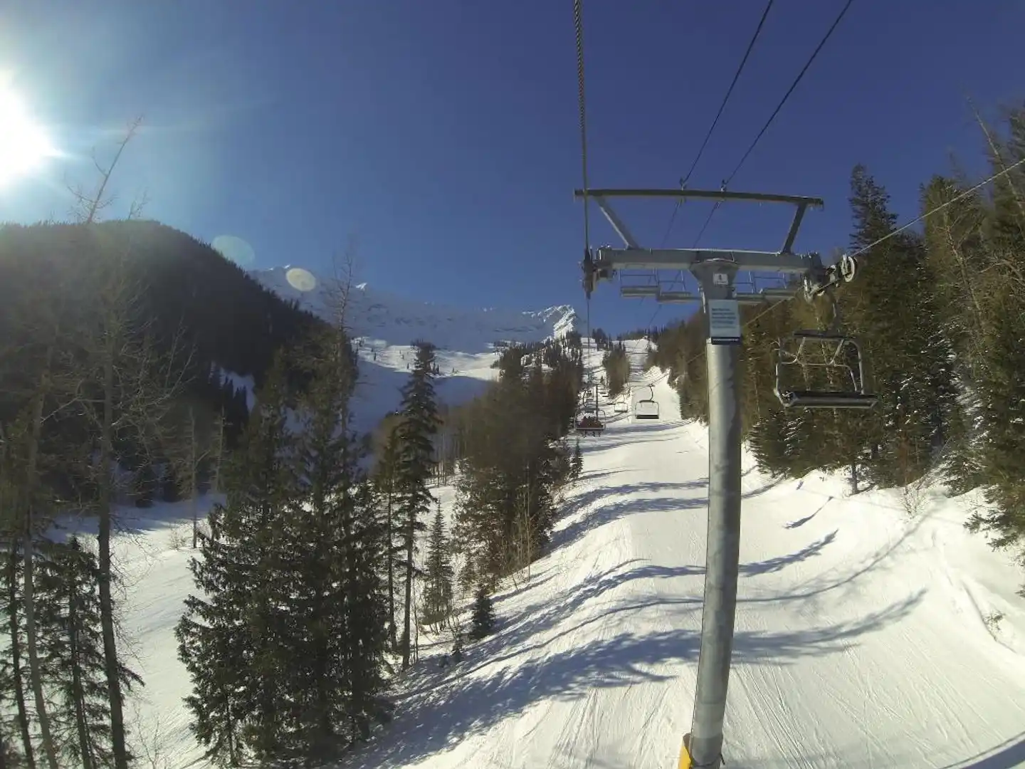 Fernie Slopeside Lodge Landschaft
