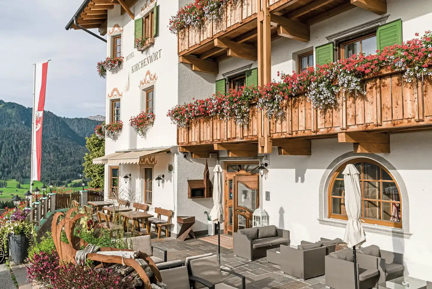 Kirchenwirt Terrasse