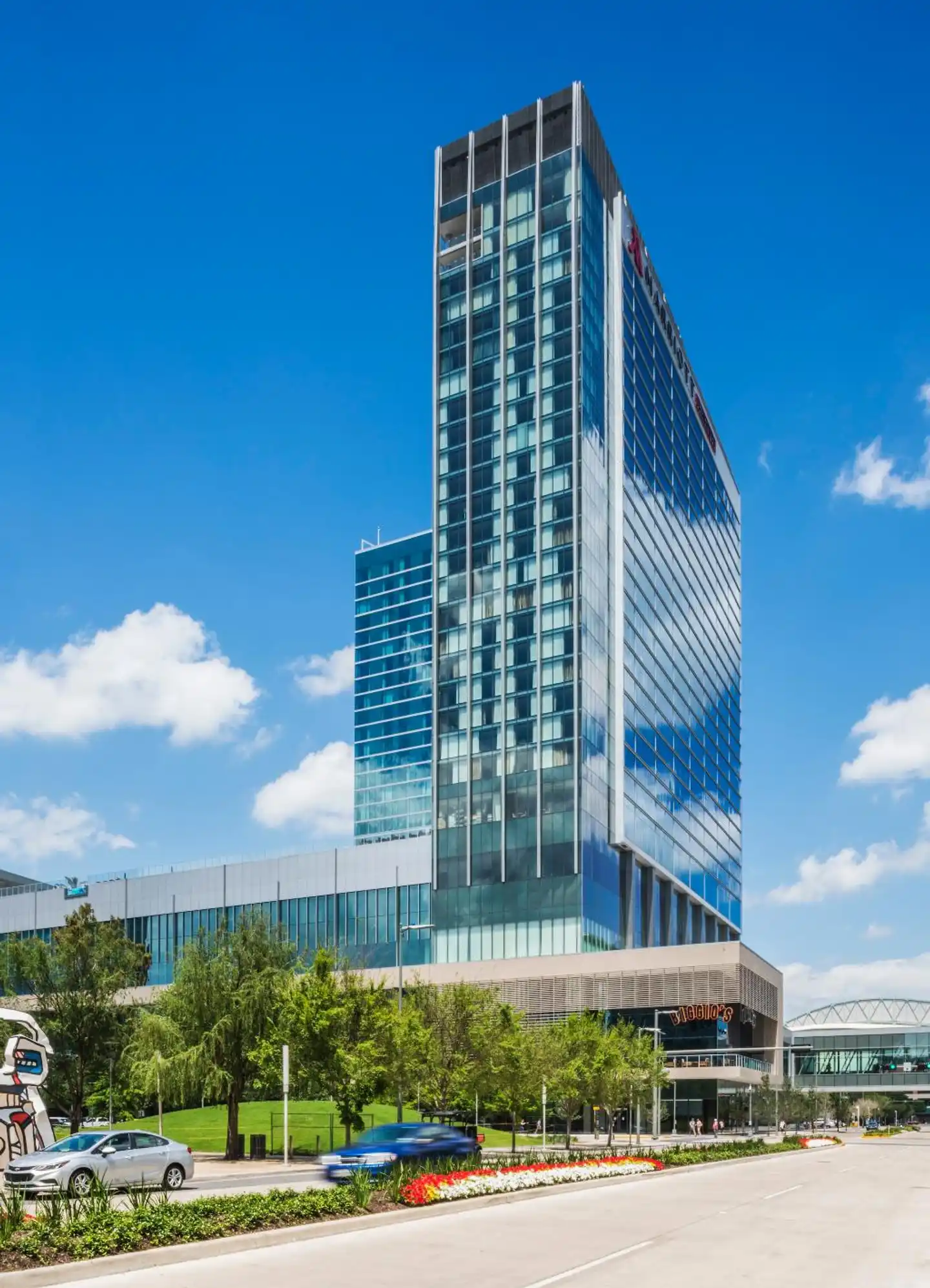 Marriott Marquis Houston Aussenansicht
