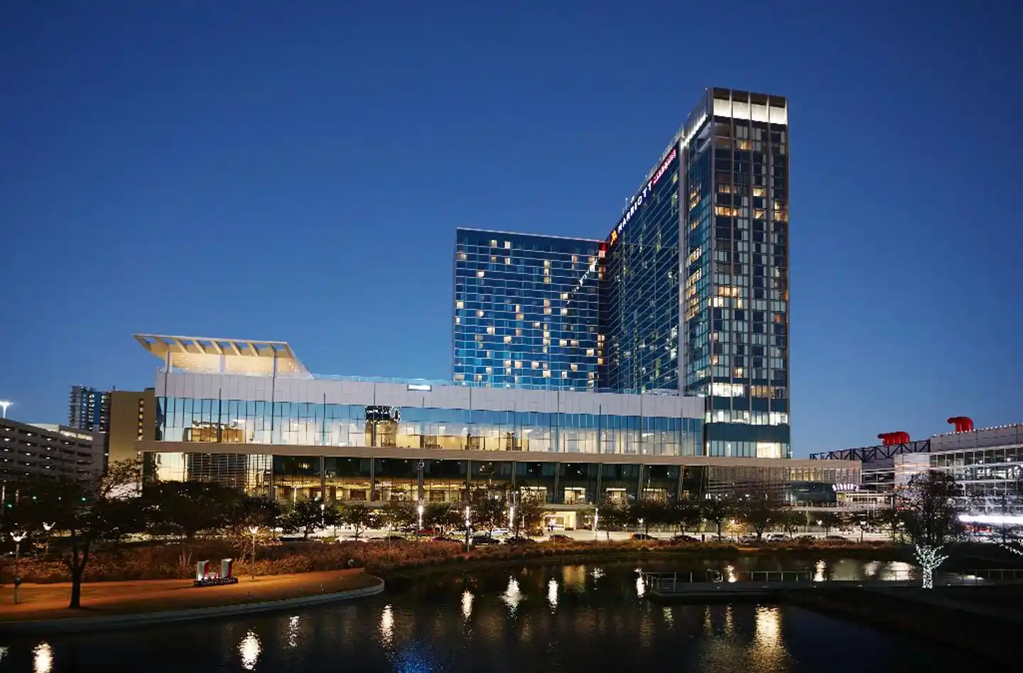 Marriott Marquis Houston Aussenansicht
