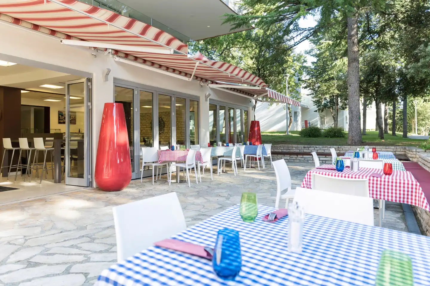 Crvena Luka Apartments Terrasse