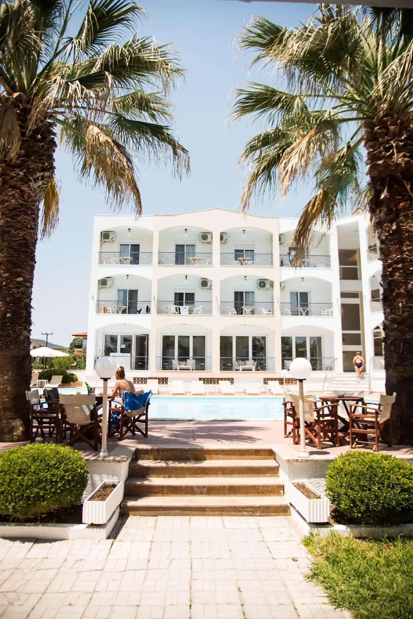 Stavros Beach Garten