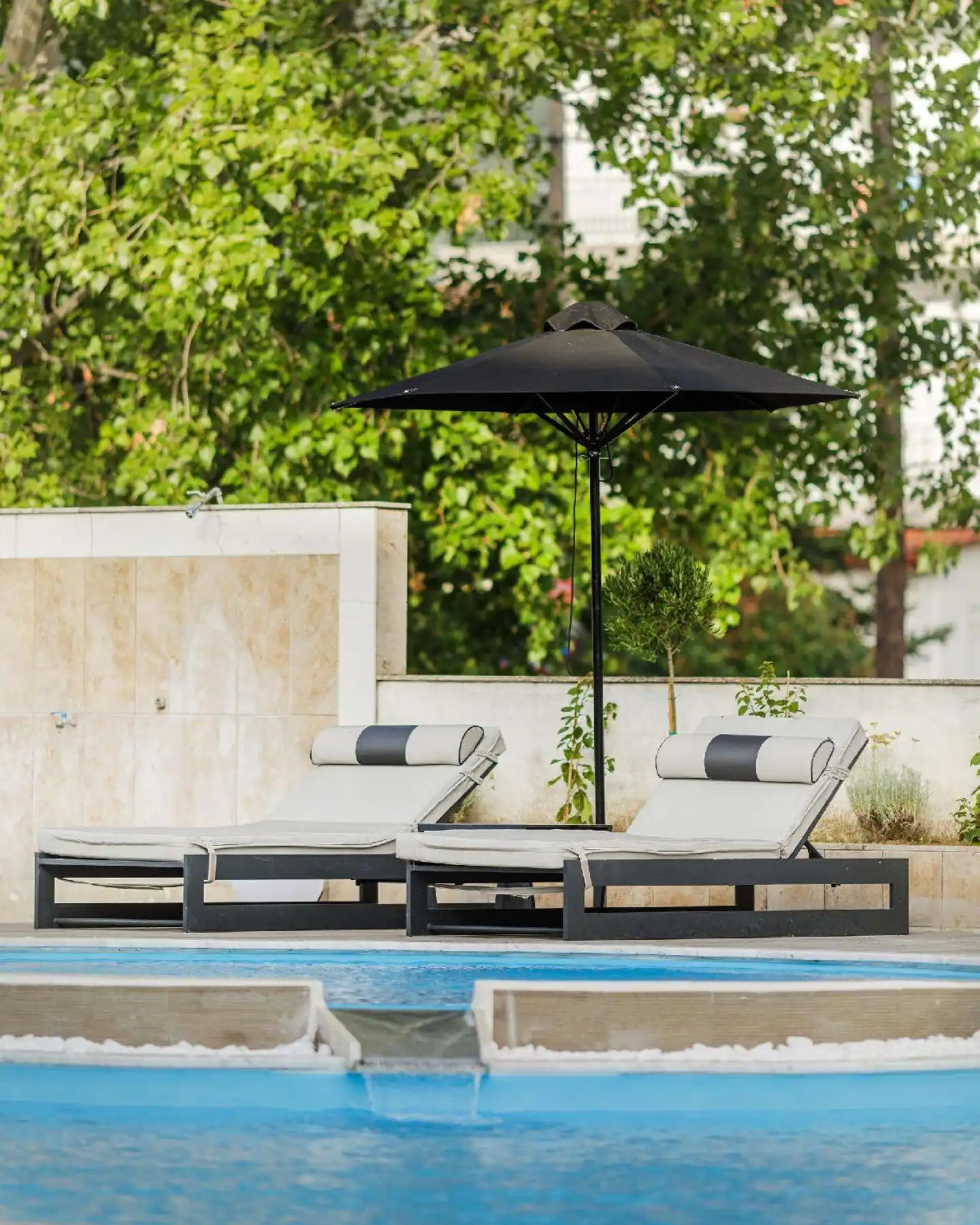 Stavros Beach Garten