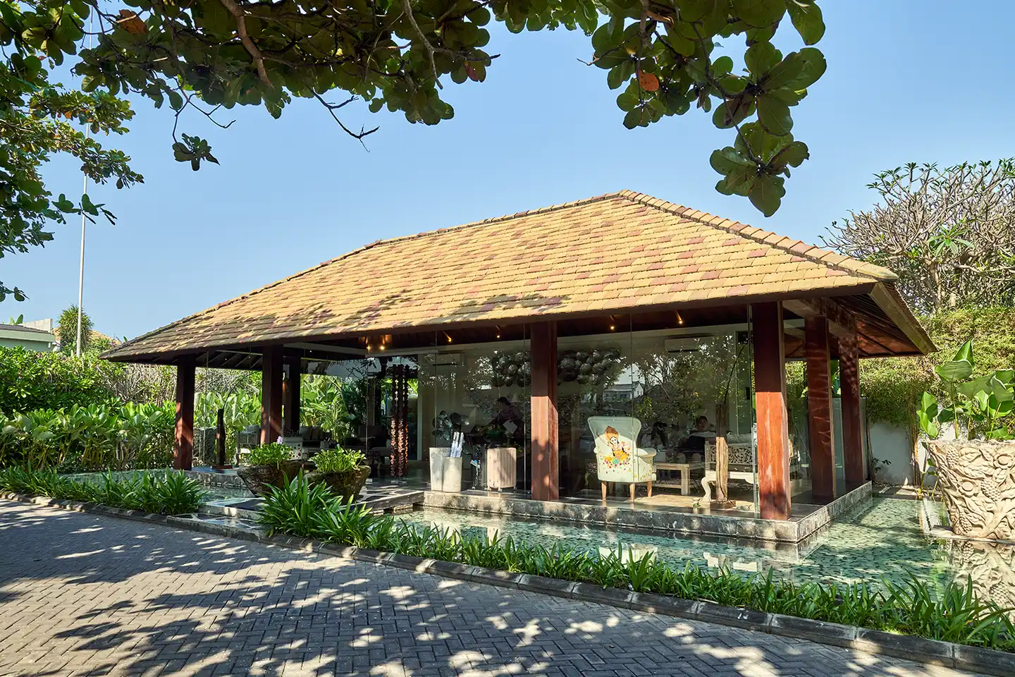 The Royal Purnama Luxury Villas - Adults Only Terrasse