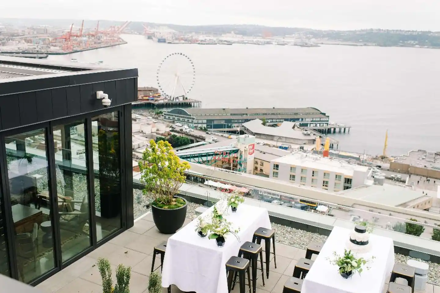 Thompson Seattle Hotel Terrasse