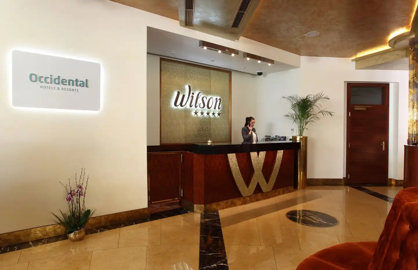 Occidental Praha Wilson Lobby