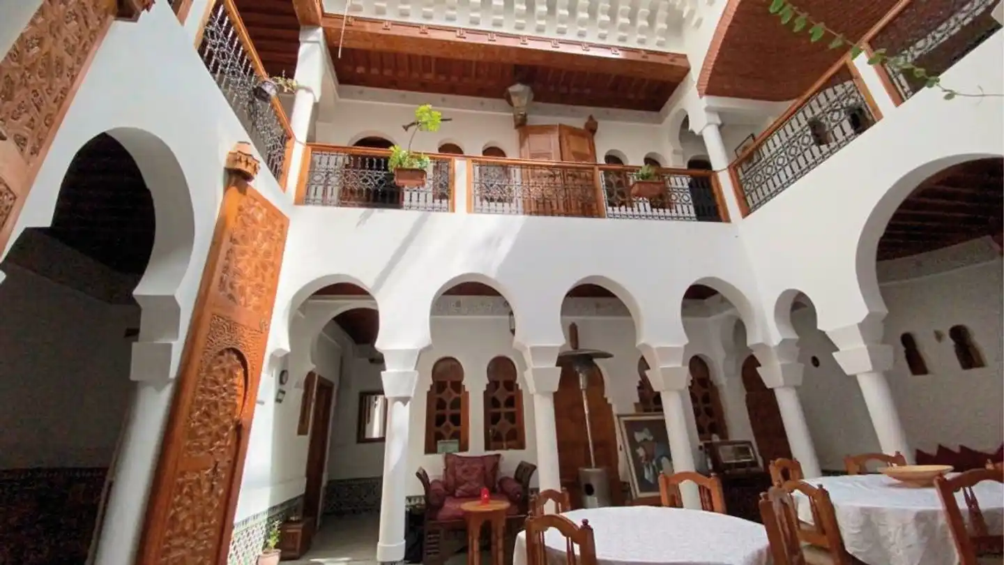 Riad Moulay Lobby
