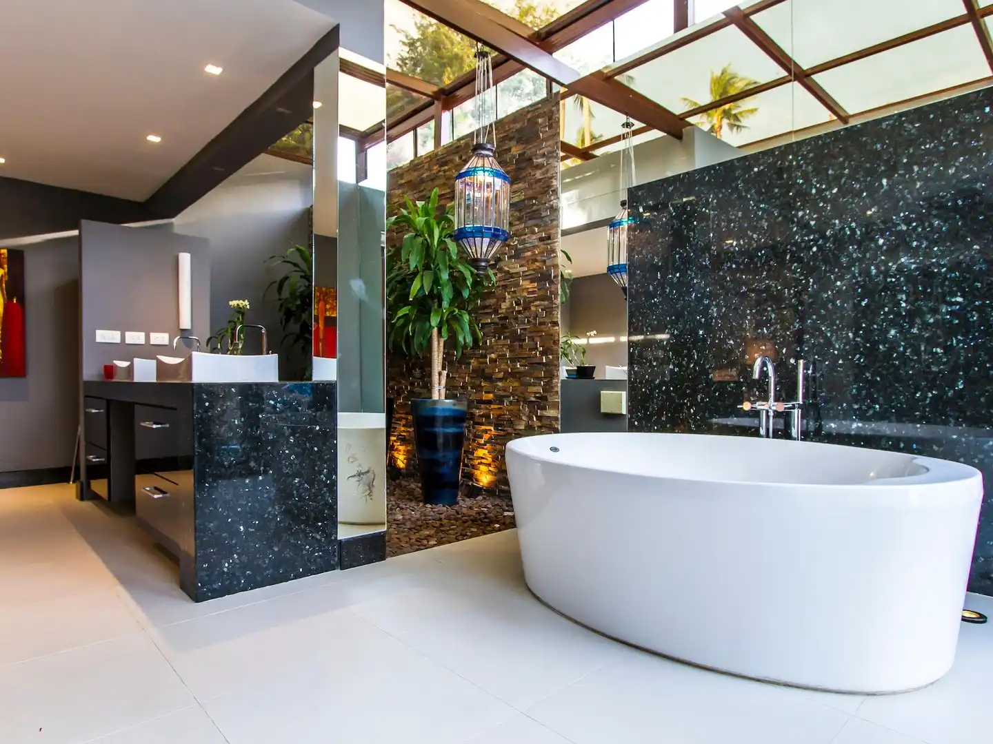 Lotus Samui Badezimmer