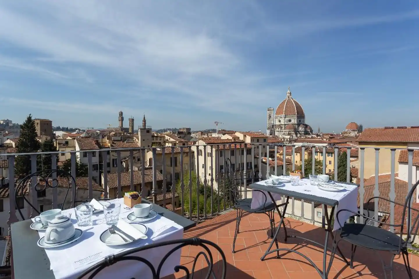 B&B Palazzo Graziani Terrasse