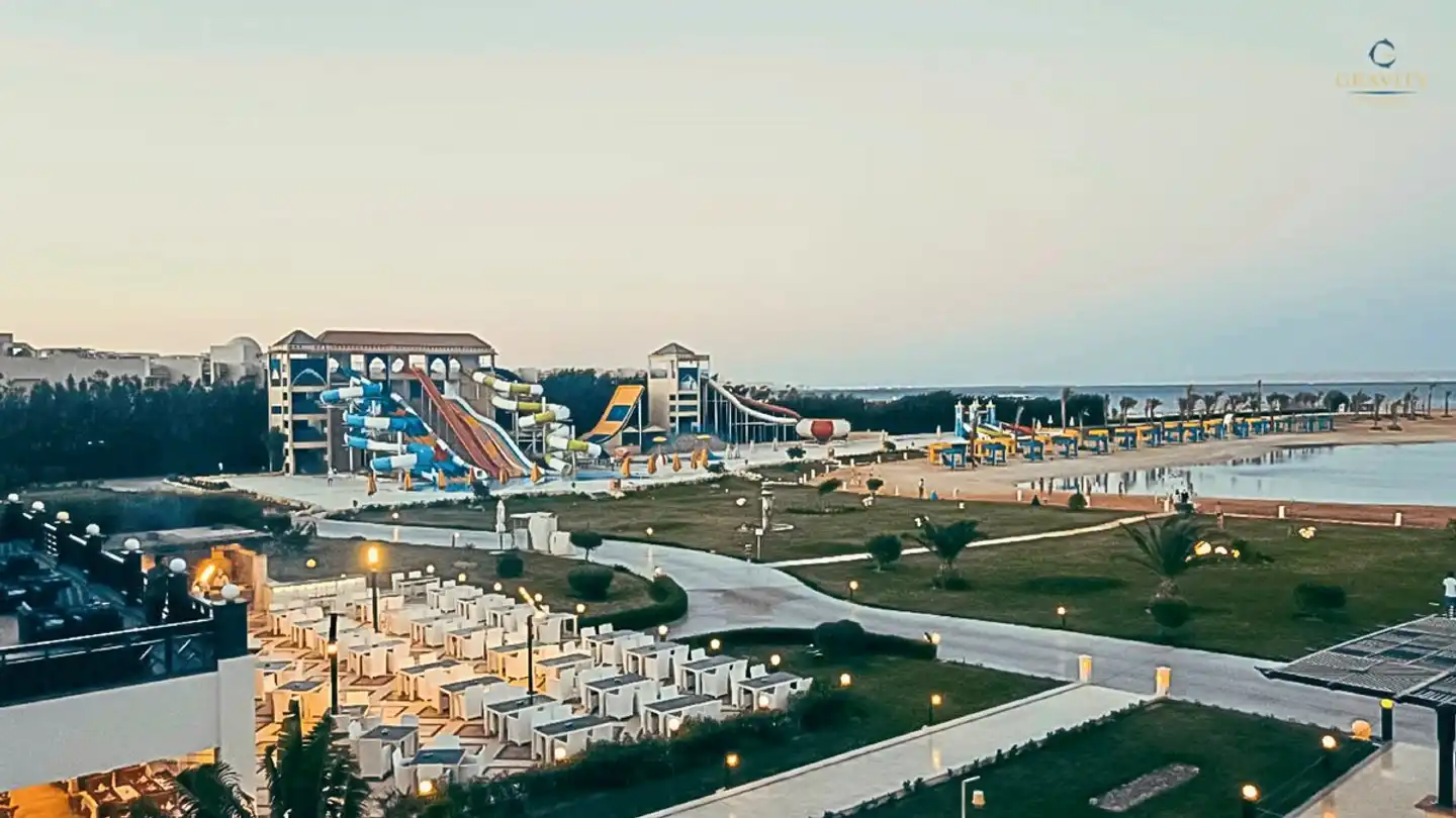 Gravity Hotel & Aqua Park Hurghada Aussenansicht