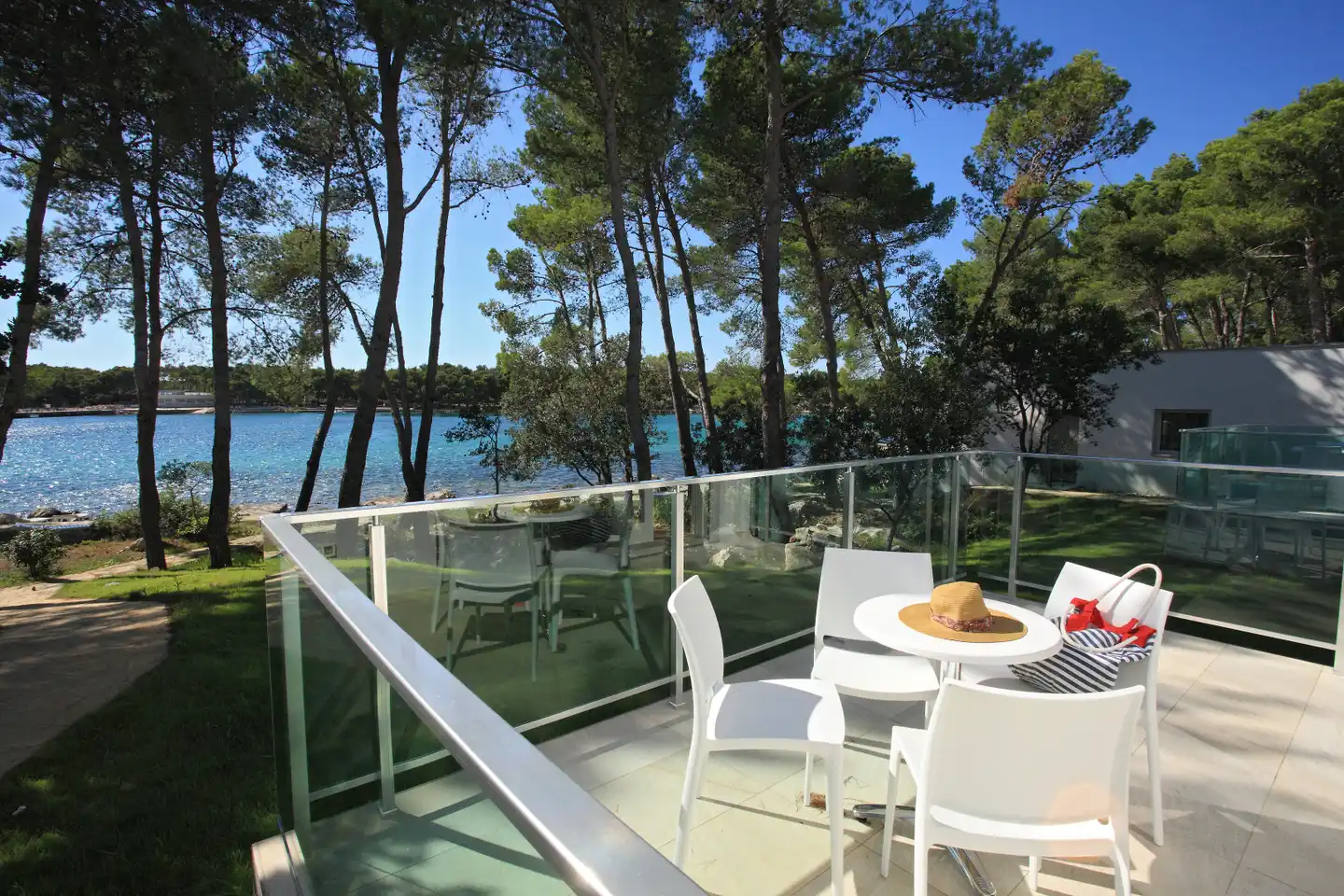 Crvena Luka Hotel Terrasse