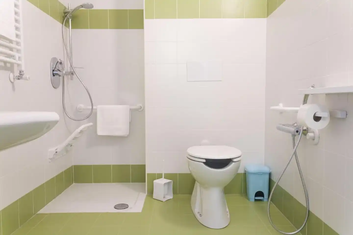 Hotel Campus Sanpaolo Badezimmer