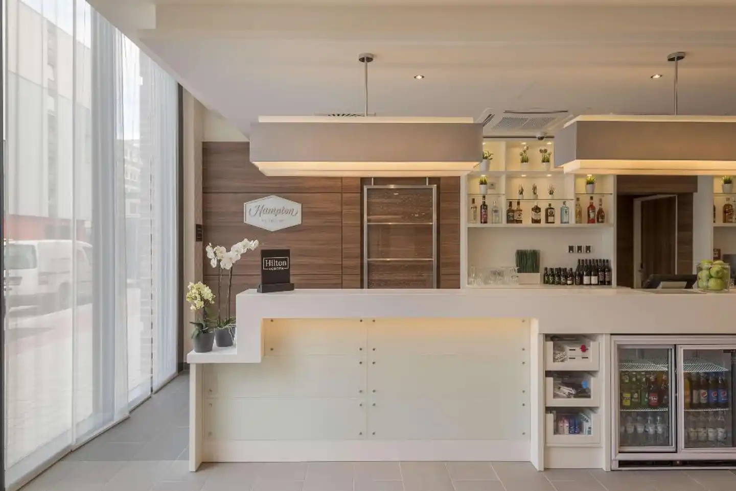 Hampton by Hilton Hamburg City Centre Badezimmer