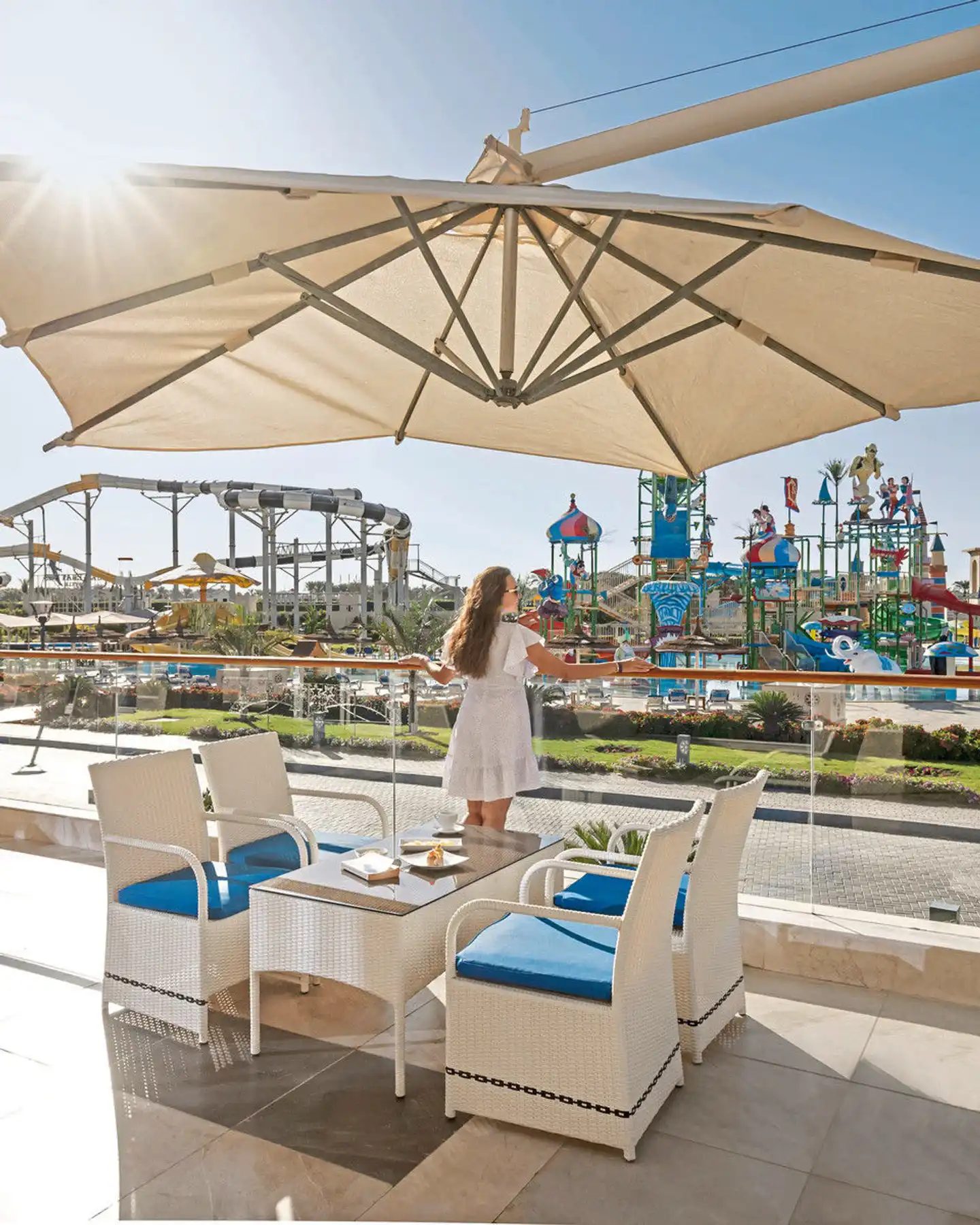 Pickalbatros Aqua Park Resort - Sharm El Sheikh Terrasse