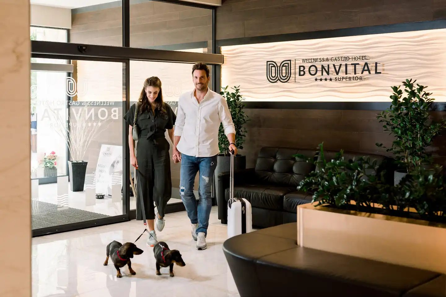 Bonvital Wellness & Gastro Hotel Lobby