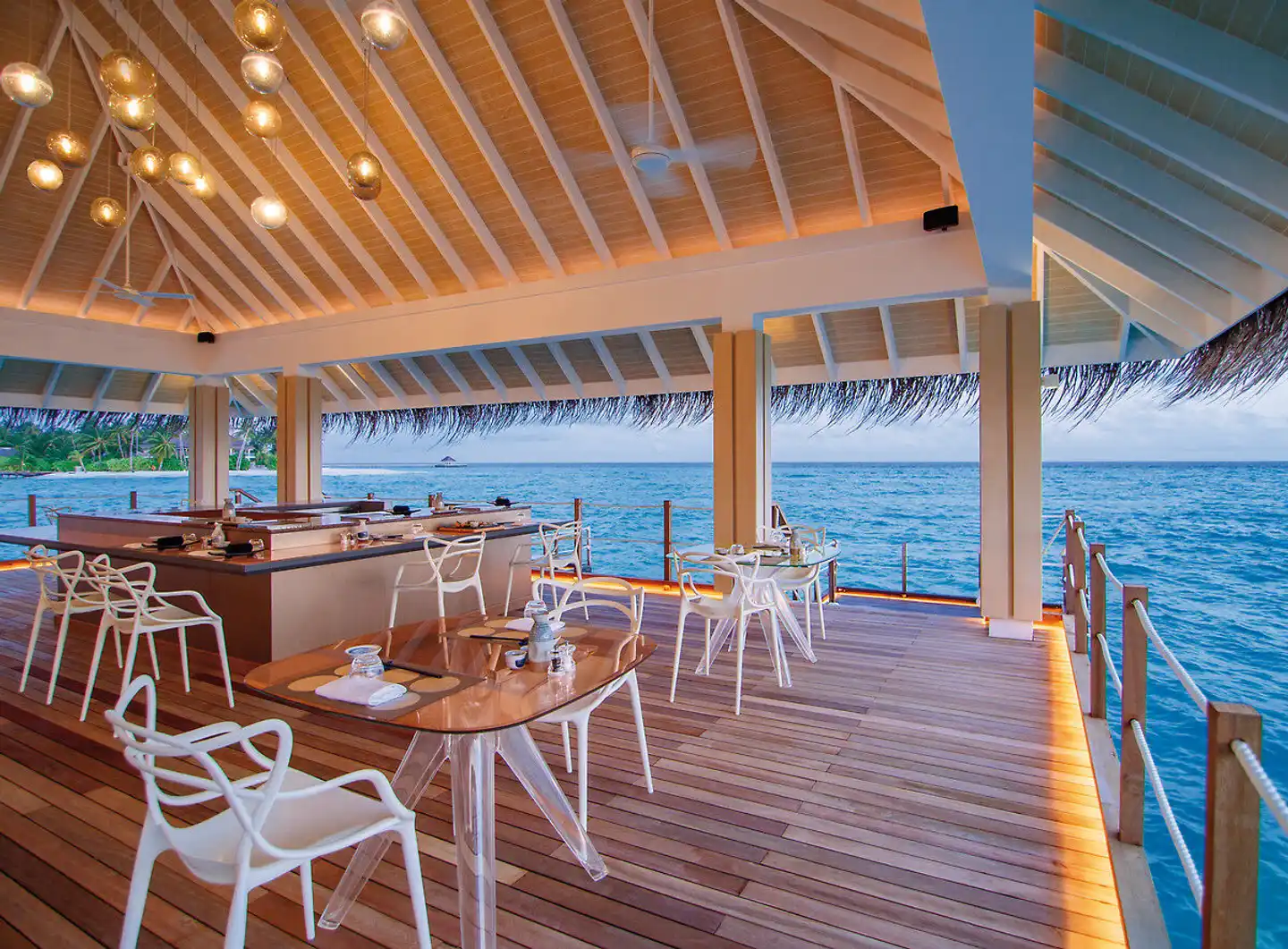 Baglioni Resort Maldives - Luxury All Inclusive Resort Terrasse