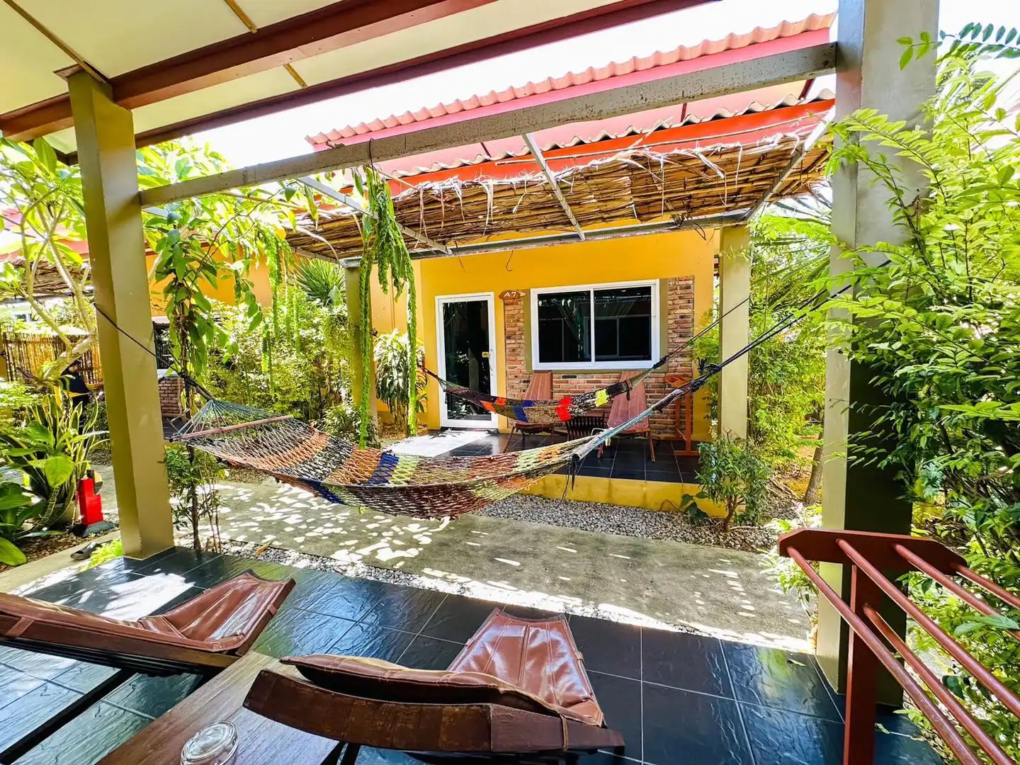 Lanta Baan Nok Resort Terrasse