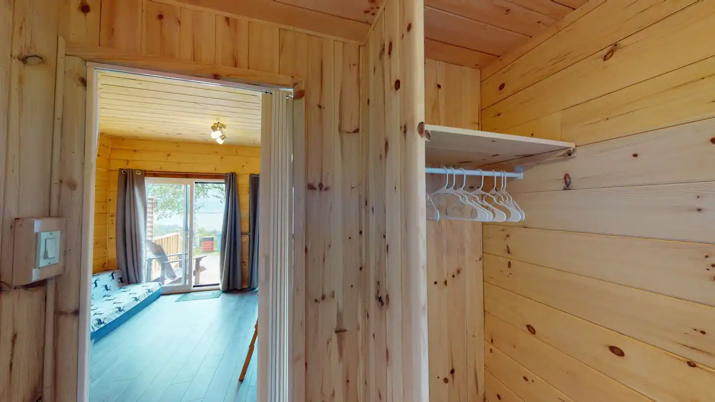 Les Prets a Camper du Camping Tadoussac Badezimmer