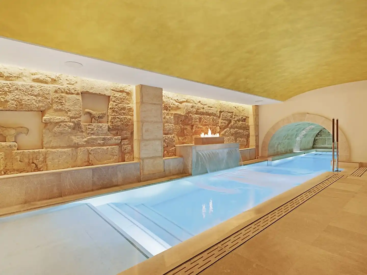 Hotel Gloria de Sant Jaume Hallenbad
