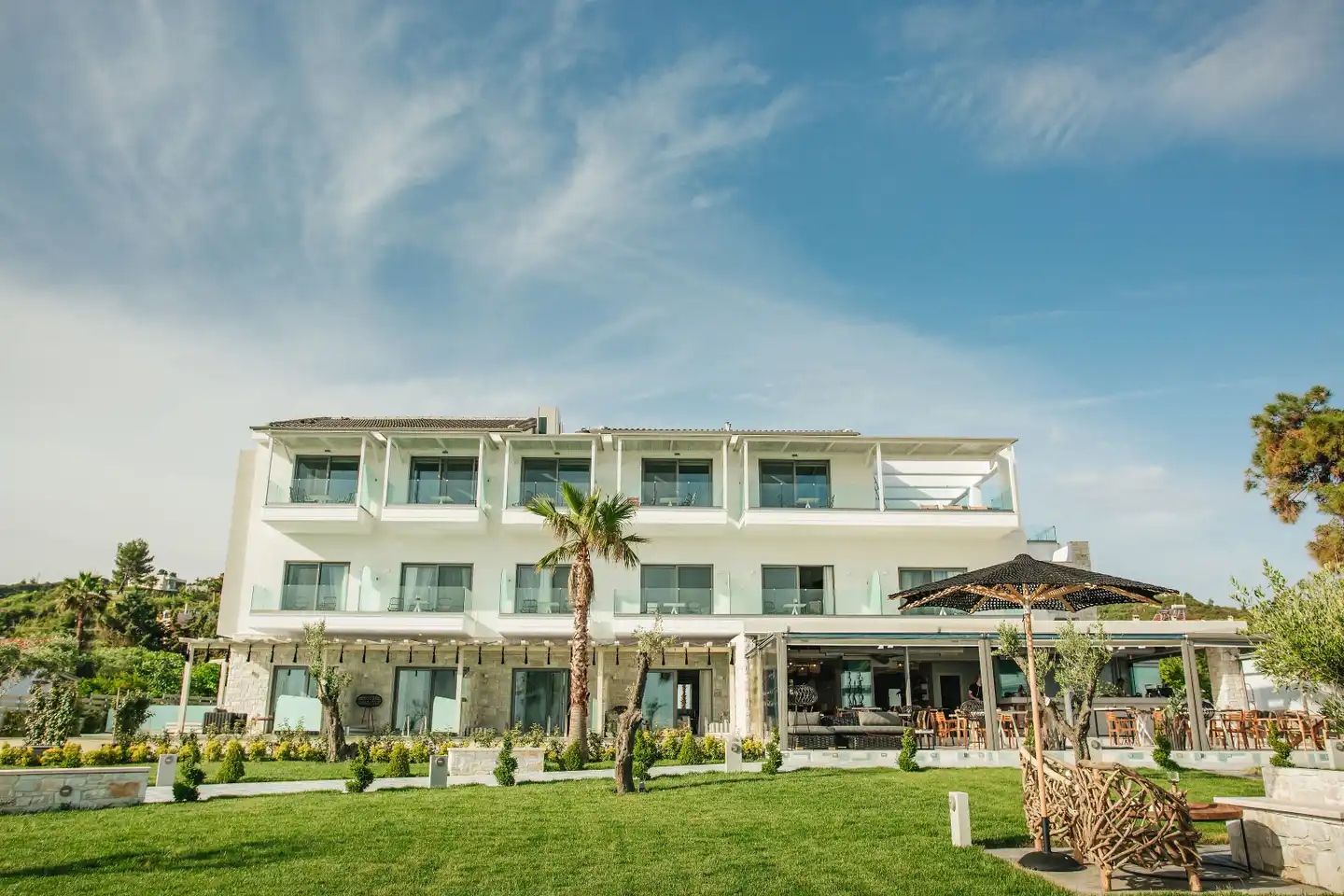 Blue Carpet Luxury Suites Aussenansicht