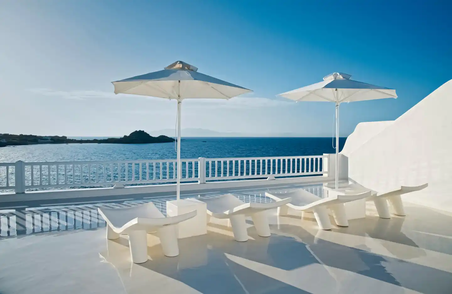 Petasos Beach Resort & Spa Terrasse