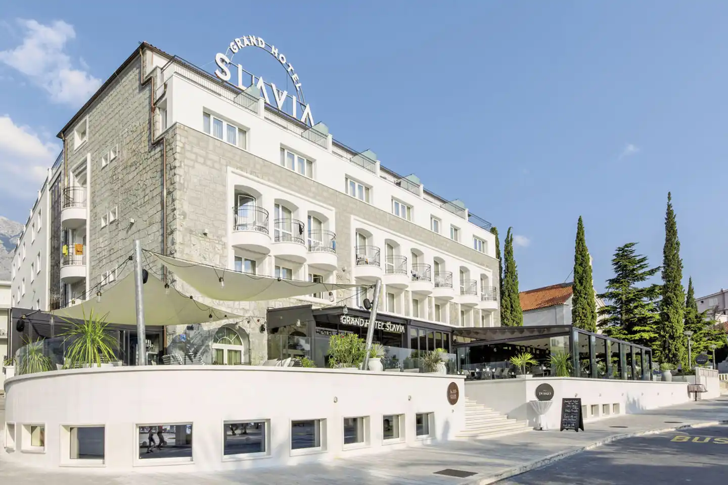 Grand Hotel Slavia Aussenansicht