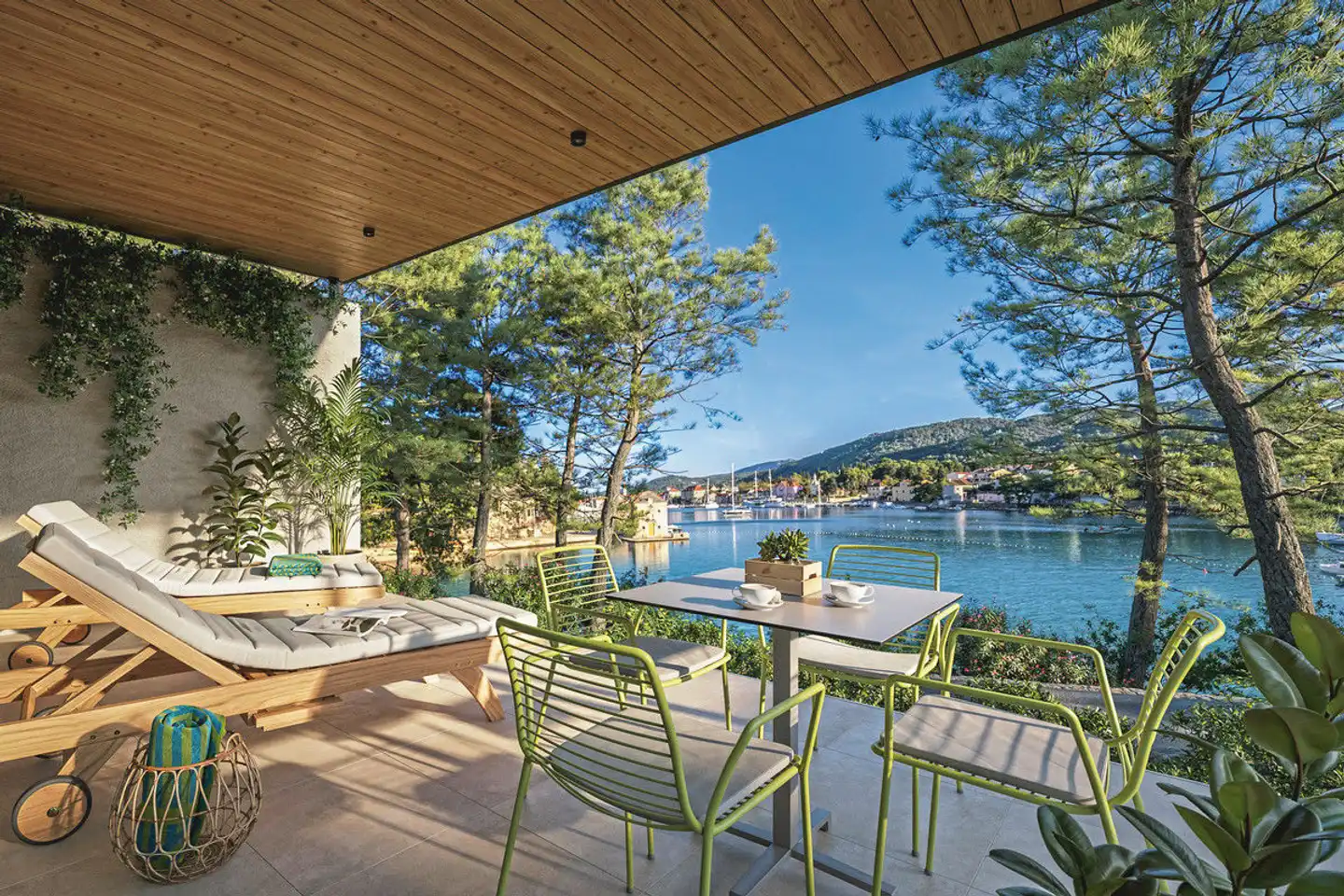 Valamar Amicor Resort Terrasse