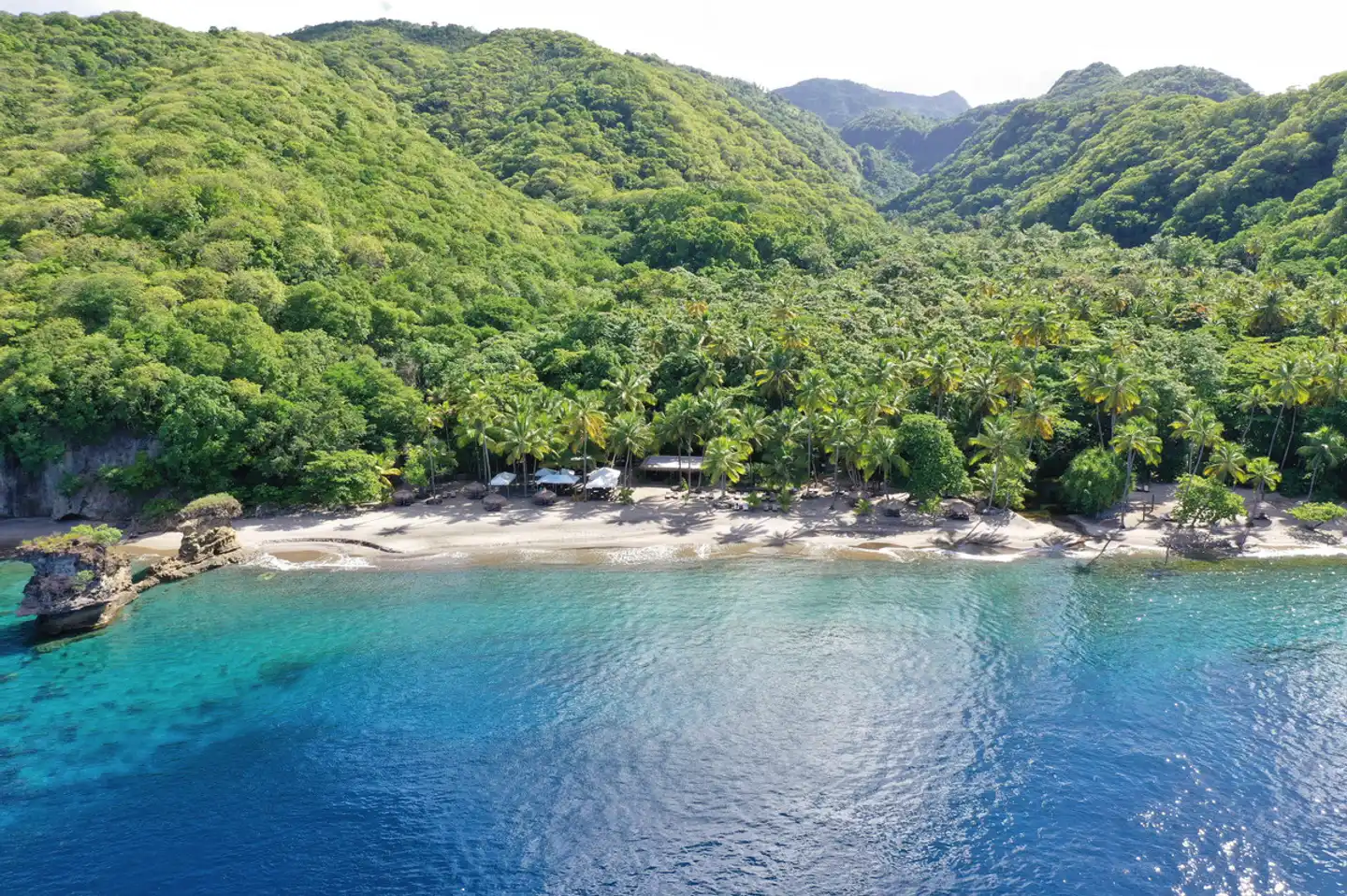 Anse Chastanet Landschaft