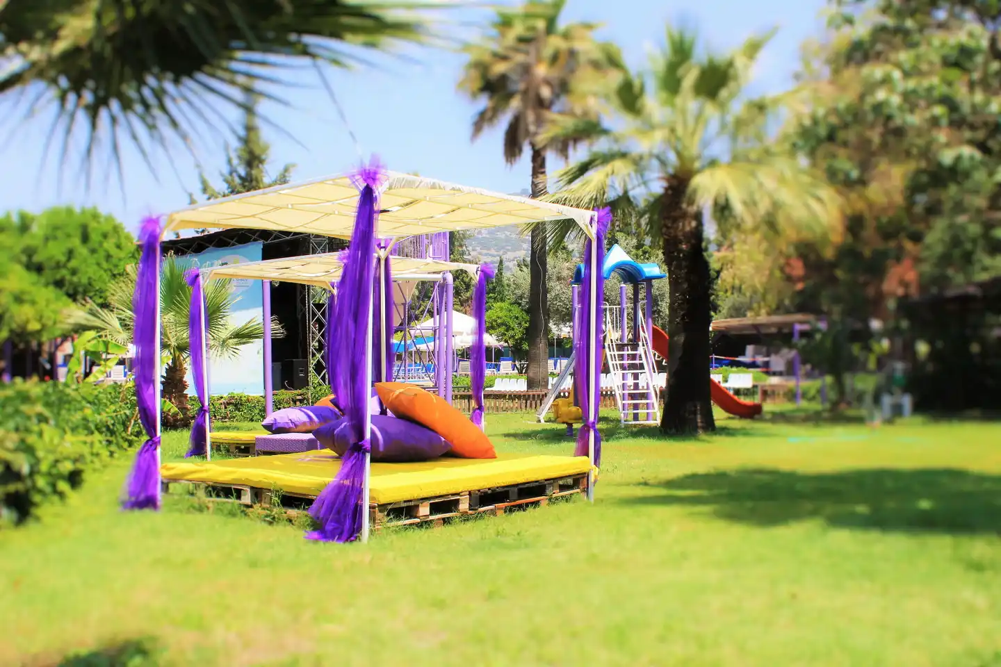 Pigale Beach Resort Garten