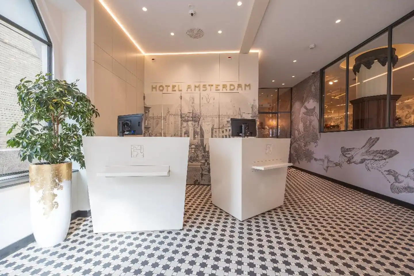 Amsterdam De Roode Leeuw Lobby