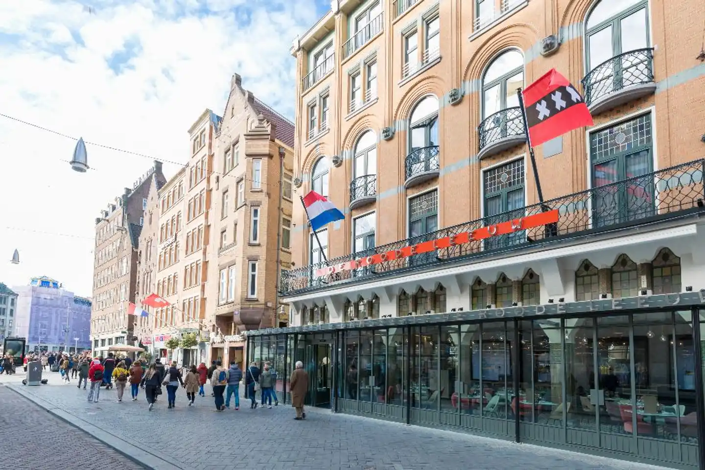 Amsterdam De Roode Leeuw Aussenansicht