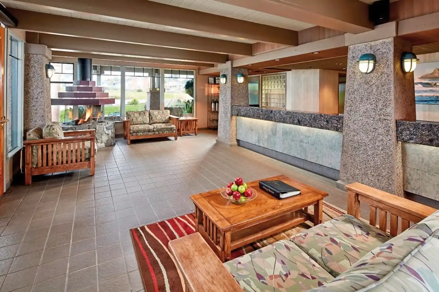 Cavalier Oceanfront Resort Lobby