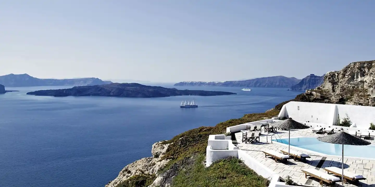 Caldera's Dolphin Landschaft