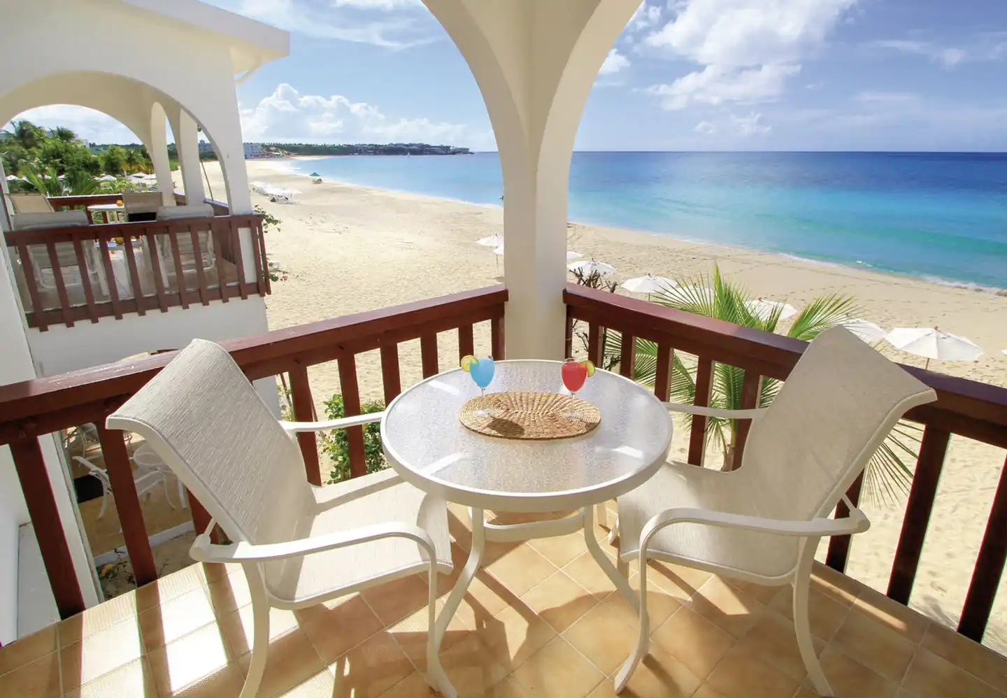 Carimar Beach Club Terrasse