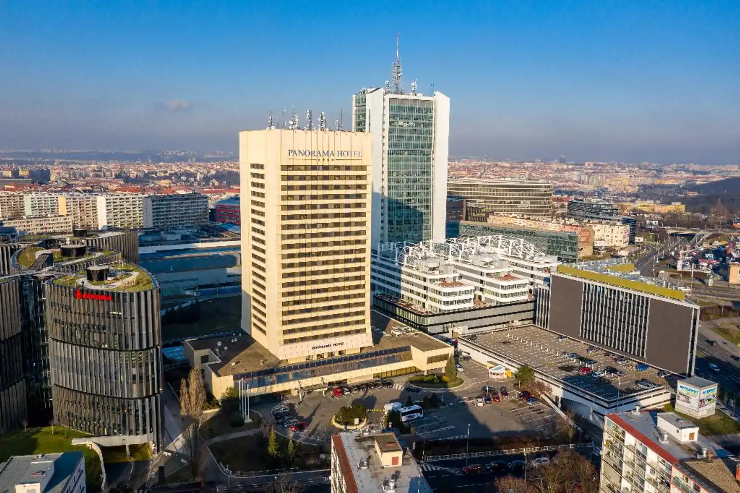 Panorama Hotel Prague Aussenansicht