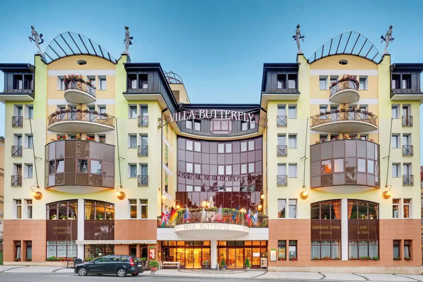 Ensana Butterfly Health Spa Hotel Aussenansicht