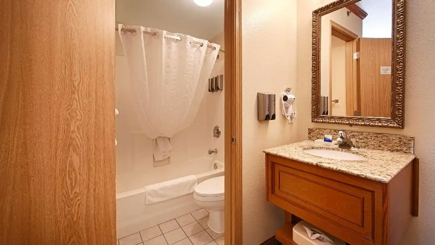 Hotel Edgewater Badezimmer
