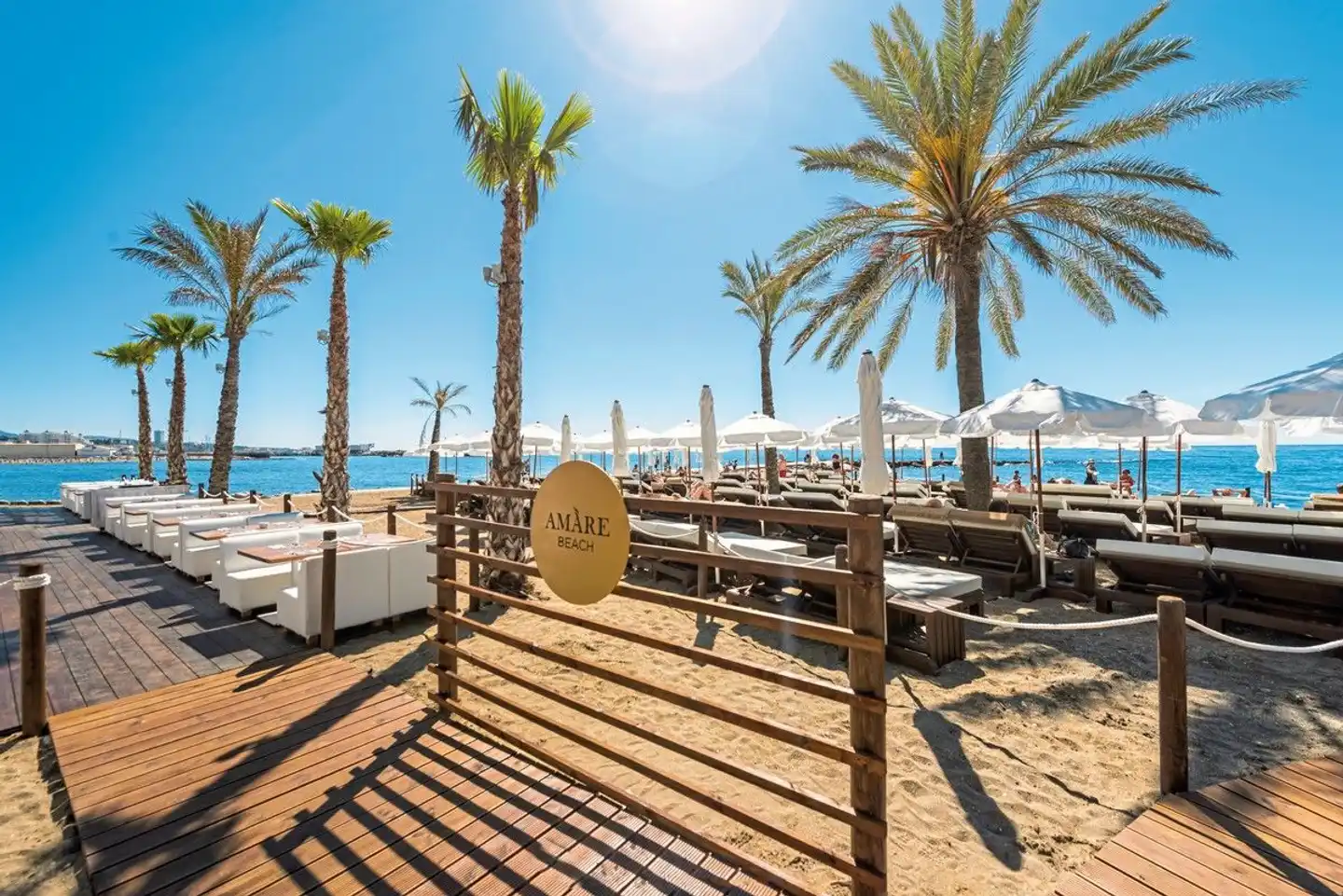 Amàre Beach Hotel Marbella Terrasse