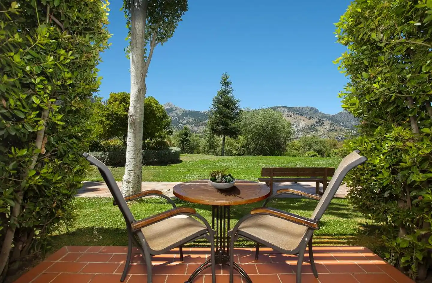 Fuerte Grazalema Terrasse