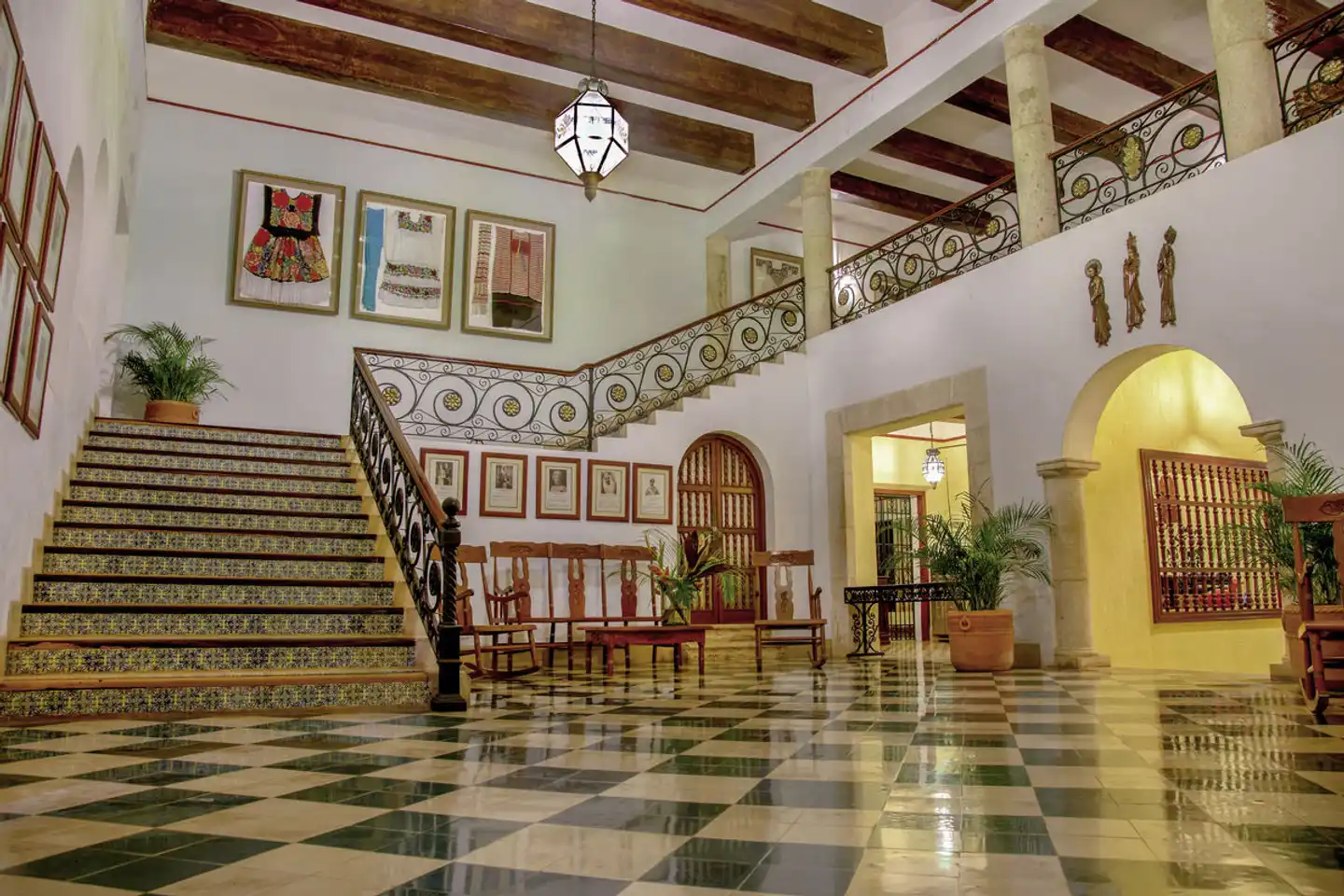 Hacienda Uxmal Lobby