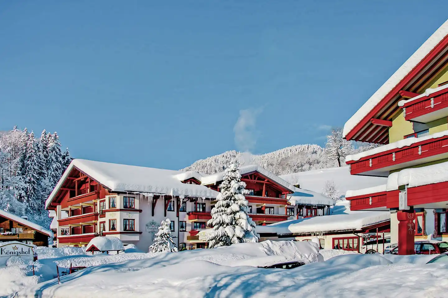 Königshof Hotel Resort Oberstaufen Aussenansicht