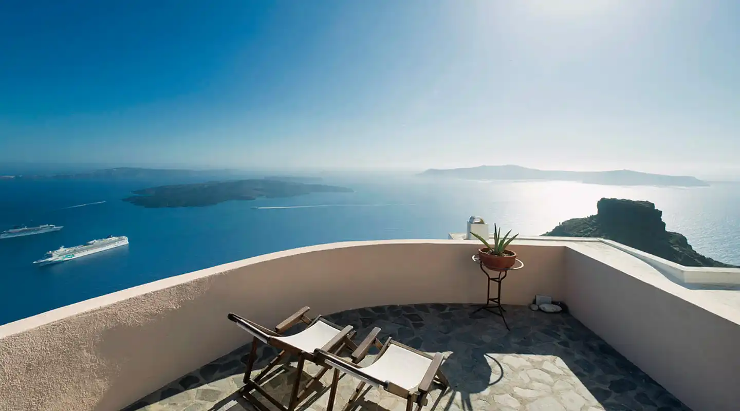 Krokos Villas Terrasse