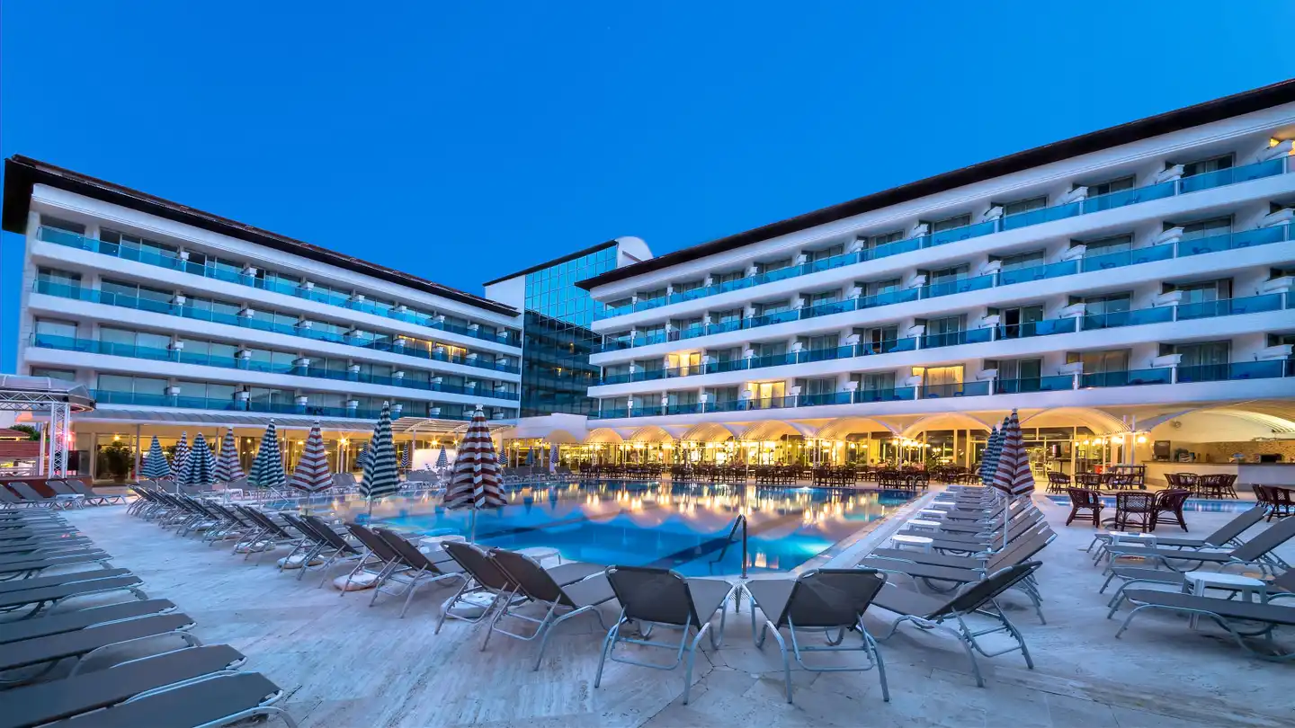 Letoile Beach Hotel Terrasse
