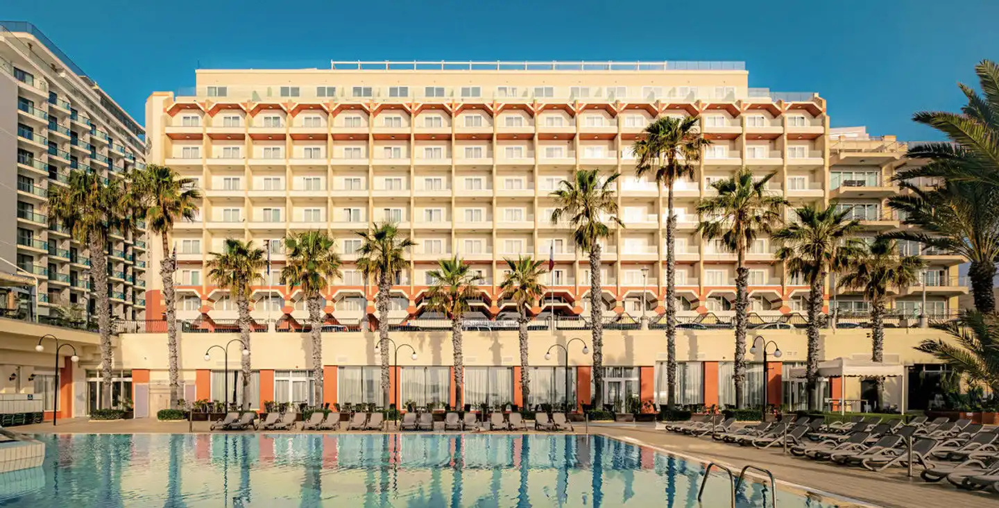 Qawra Palace Resort & Spa Aussenansicht